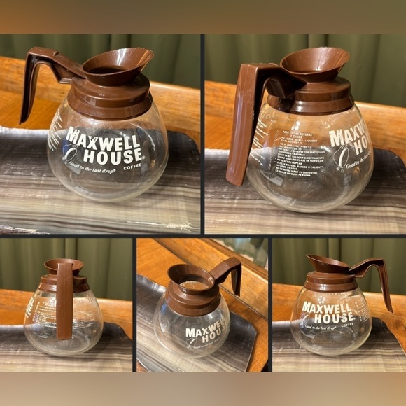 Vintage Other - Vintage Maxwell House Glass Coffee E-174 Carafe Vintage Maxwell House Coffee Pot